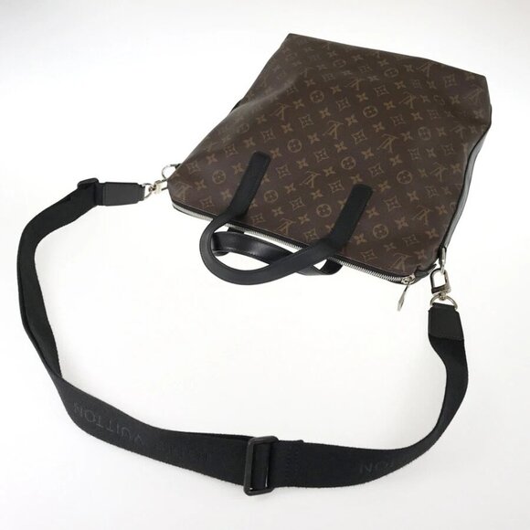 LOUIS VUITTON Monogram Macassar Kittan M40388 Tote bag - Picture 9 of 16